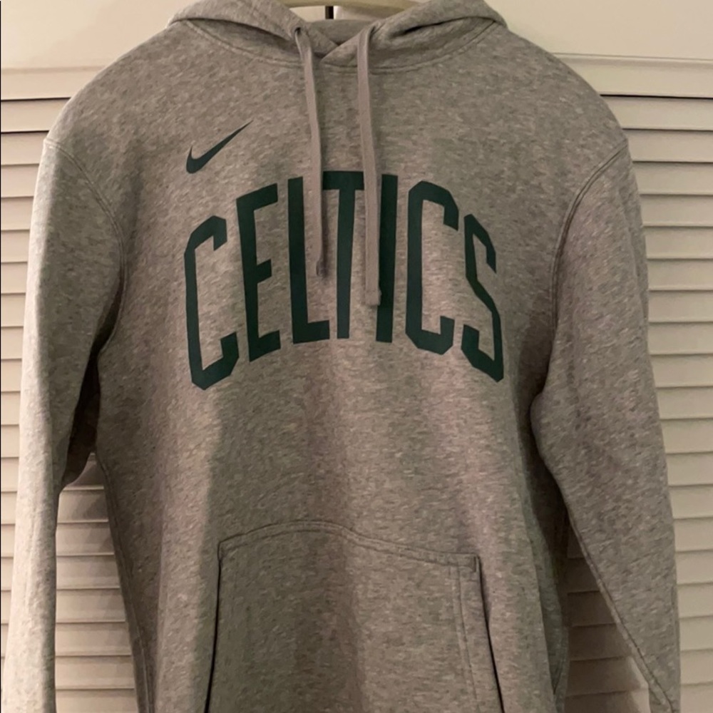 Gray Nike Celtics hoodie